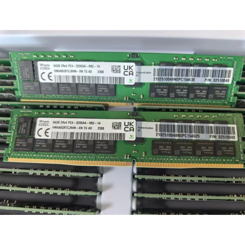 SK Hynix 32GB / 64GB DDR4 DDR5 3200 ECC REG サーバーメモリ RAM