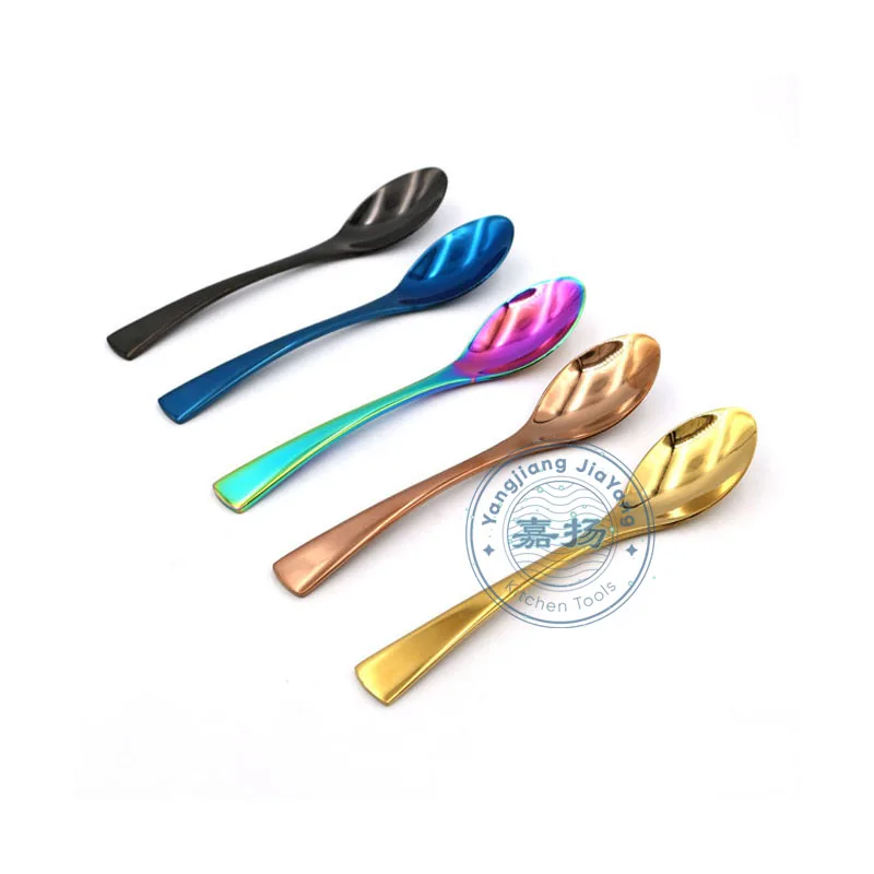 KUTO Gold Quenelle Spoon