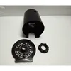 Black fan motor housing