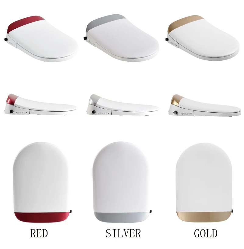E2100 U Shape Sanitary Ware Remote Control Bidet Smart Toilet
