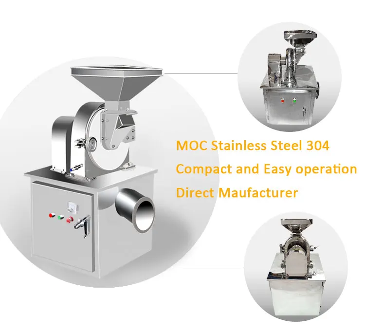 Ce Small12120 Mesh Black Pepper Grinding Machine Stainless Steel Pepper Milling Machine