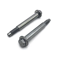 Boulon &agrave; bride personnalis&eacute; de 32mm taille 3/8 acier zingu&eacute; taille de filetage m7 boulon de 30mm de long &Eacute;crou &agrave; bride en acier inoxydable SUS316