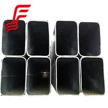 FRST!Hollow Section Rectangular Pipe Black Carbon Steel Welded Square Steel Pipe Steel Tube