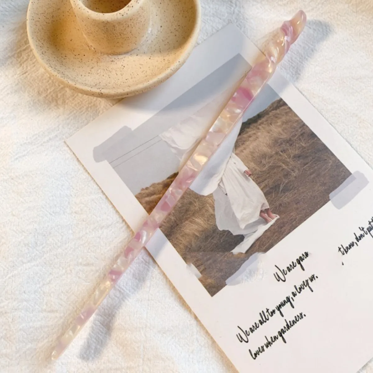 Высокое качество женские аксессуары для волос застежка красота ацетат Шпилька палочки еды ювелирные изделия ретро