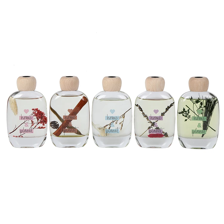 product perfect  reed diffuser gift set  premium wood lid glass bottle  natural rattan sticks  holiday home  office decor gift-9