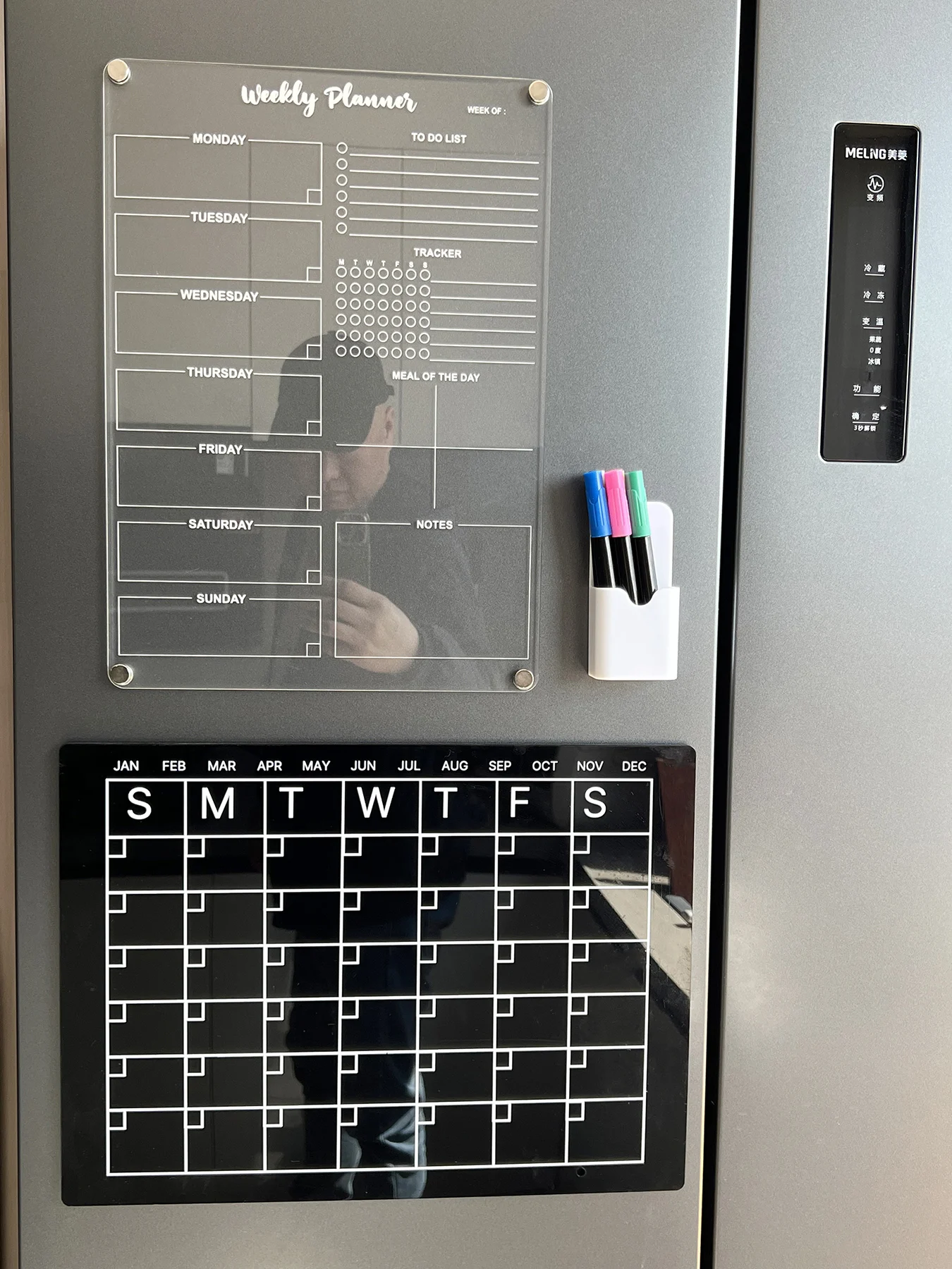 Monthly Weekly Dry Erase Whiteboard Acrylic Whiteboard