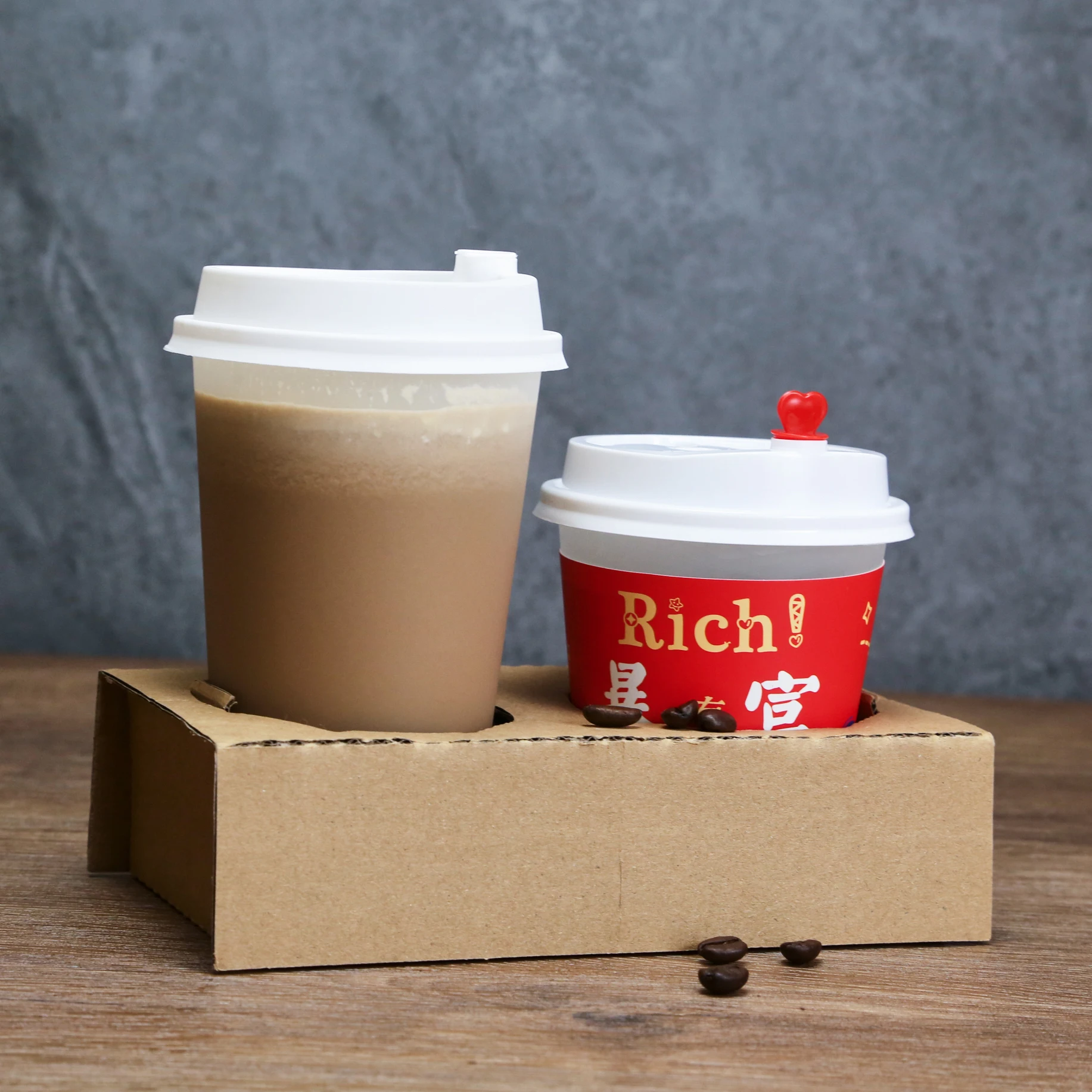 Customizable 90mm Diameter Unbreakable Disposable PP Cups 12 16 24 oz  Plastic Cups for Beer Party Boba Bubble Tea & Milk