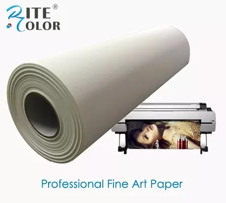 Professional Soft Texture Matte Fine Art  Photo Paper for Inkjet Digital Printing