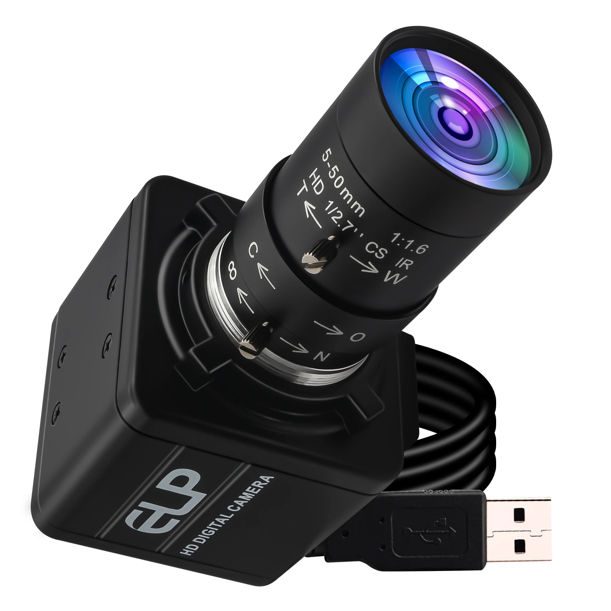 ELP 210fps モノクロ グローバルシャッターウェブカメラ PC 用 Amazon.co.jp: ELP 210fps モノクロ グローバルシャッター USB カメラ