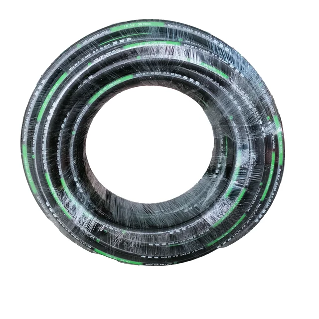 Conveying air oxygen nitrogen rubber hose fabric reinforced industrial hose Air compressor rubber hose 300 psi