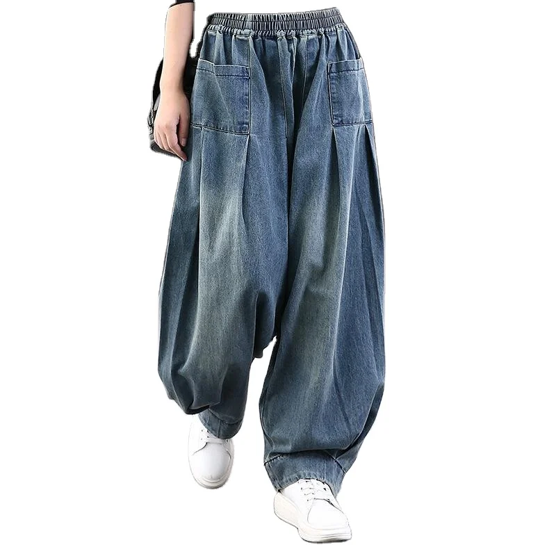 denim fringe jeans