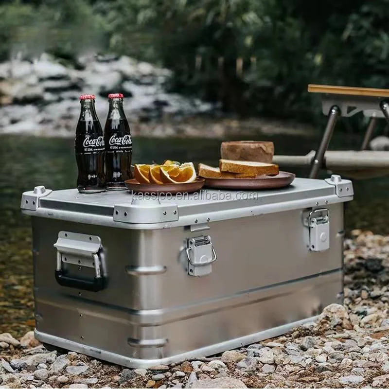 Kassico Waterproof Aluminum Storage Box For Outdoor Full Aluminum