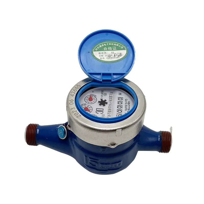 Mechanical Domestic Brass Water Meter Dn Buy Brass Water Meter