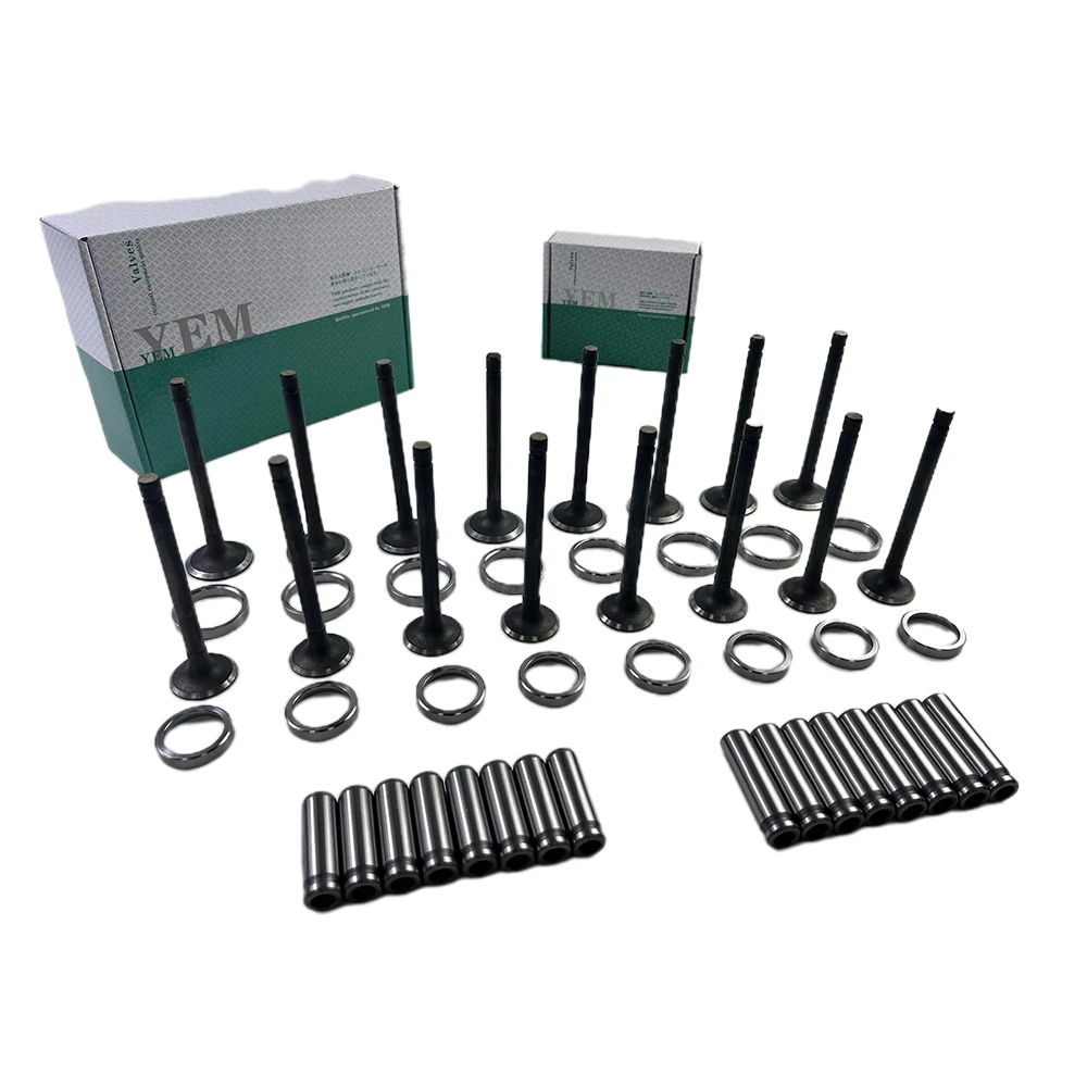 DX420 Machinery Intake and Exhaust Valve Guide Seat Kit for Doosan / DEVELON Machinery Engine Spare Parts