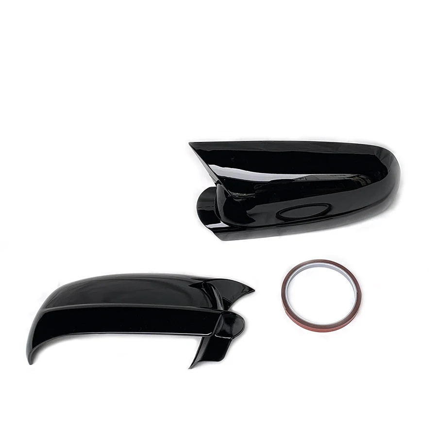 product side wing mirror cover caps replacement mirror cover trim fits for volkswagen vw golf 4 auto accessories body kits-5