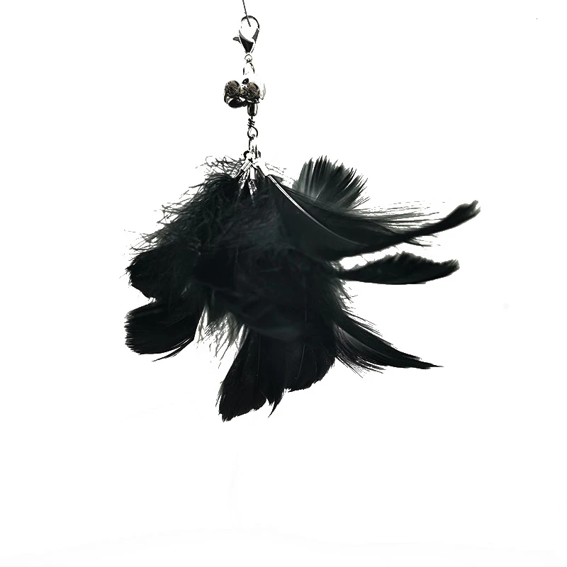 Dancing feather suction cup cat toy overview
