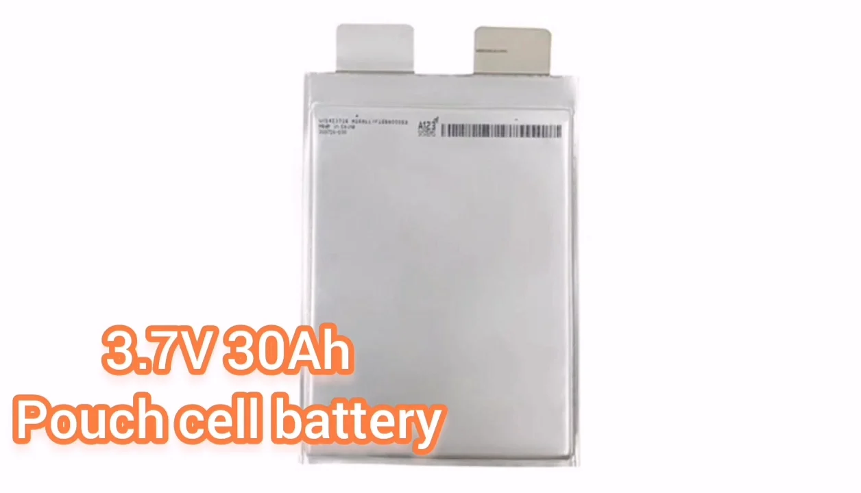 Prismatic Pouch Battery A123 3.7v 30ah 35ah Ncm Lithium Cell Ebike