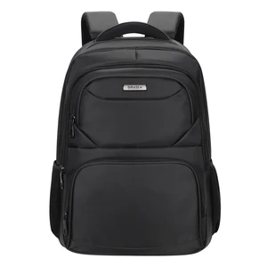 OMASKA Designer Large Capacity Backpack Bag Men 17.71inch Black Business Bags