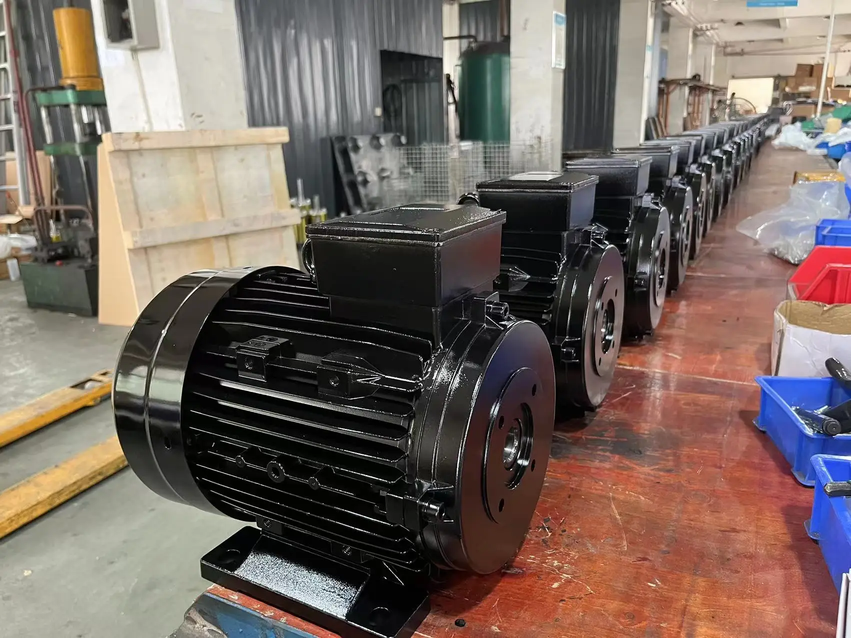 5.5hp 4kw 50hz 1420rpm 380v Electric Motor 100L3-4 Hollow Shaft Volta 5kw Rated Three-Phase Asynchronous Induction Motor AC