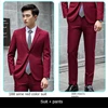 Abito da uomo rosso vino + pantaloni