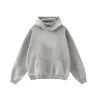 Sudadera con capucha gris claro