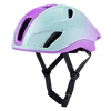 Morado y verde