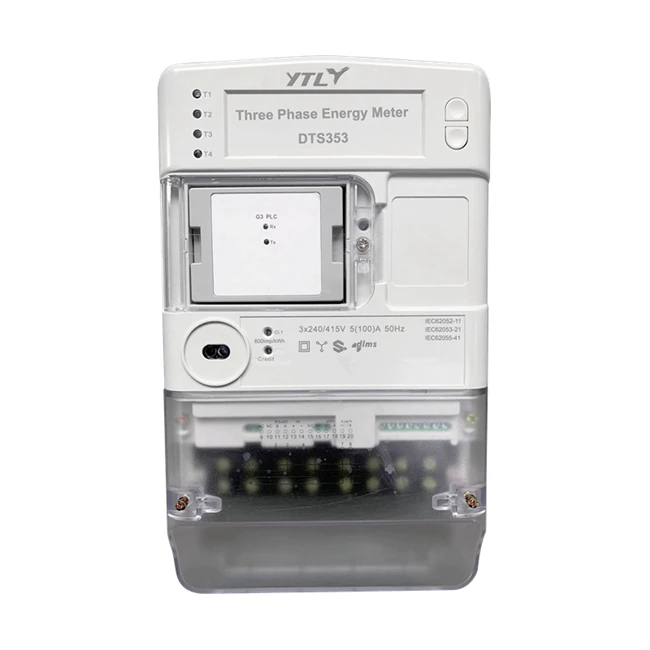 YTL Prepaid Meter 415V Split Type 3 Phase 4units Smart Meter Manufacturers