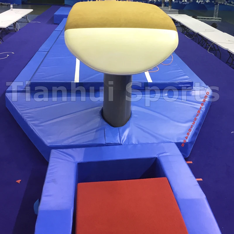 product professional competition and training gymnastics mat landing mats for gymnastics vaulting table vaulting horse-4