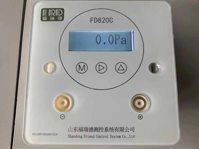 Clean Room Pressure Monitor 220v Micro Differential Pressure