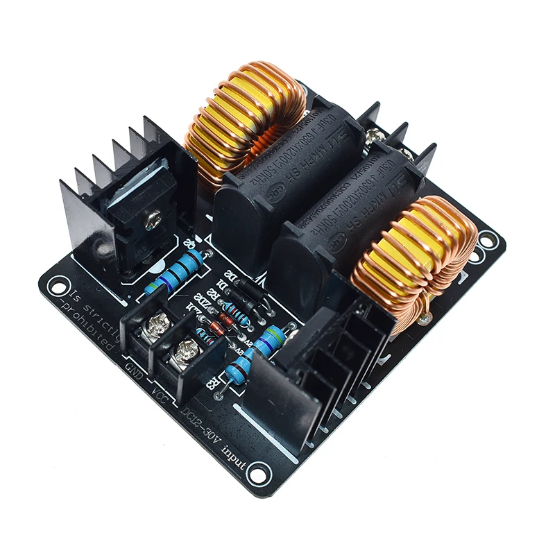 DC12 30V 20A ZVS Low Voltage Board Heating Module Induction Board Heating Module Flyback Driver Heaters