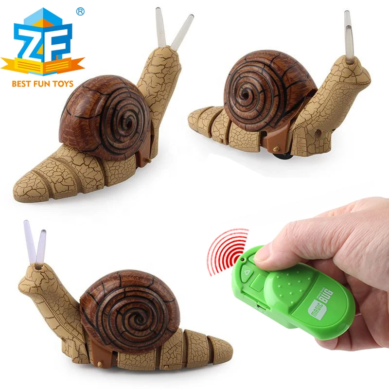 Simulated Infrared Remote Control Small Snail Rc Cobra Insect Electric Children Model