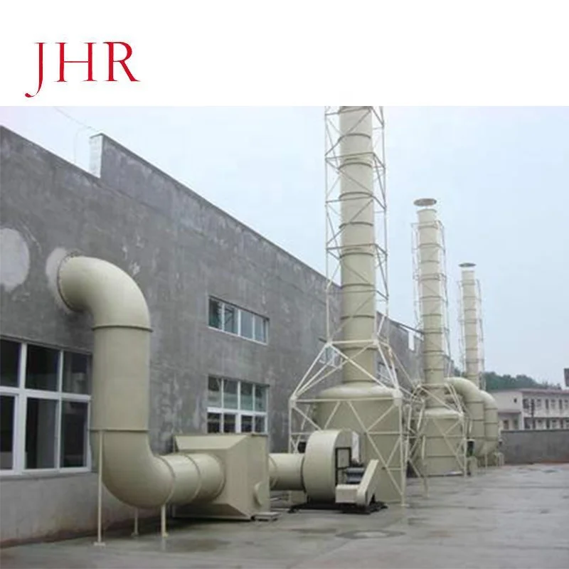 
 FRP, низкое энергопотребление, скруббер для химических отходов газа 10000 м3/ч  