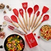 Juego rojo de 12 piezas-1050g