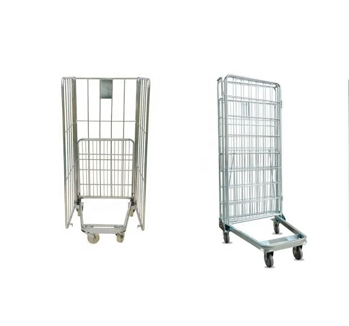 Изготовленная на заказ Складная промышленная складская тележка
