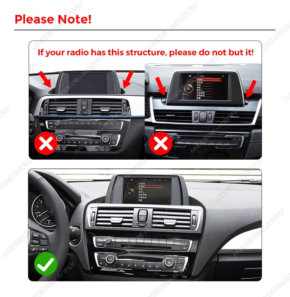 Navifly Snapdragon 680 Android System for BMW 1 2 Series