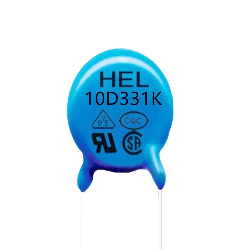 HEL 330v Varistor 10D331K Voltage Dependent Resistor 10D331K VDR 331k D10 Voltage Resistor Blue Chip Varistor High Quality