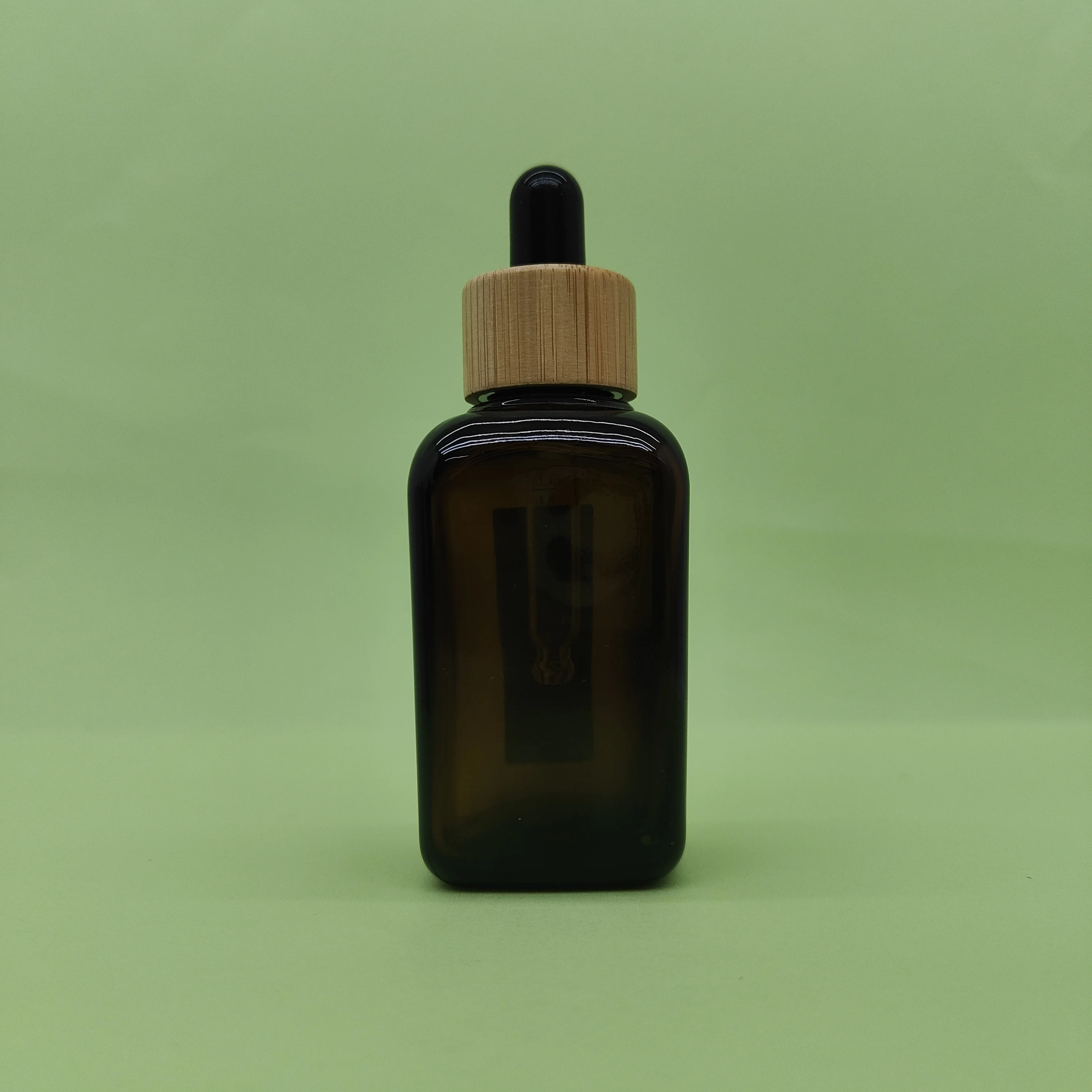 100ml square amber glass dropper bottle for facial serum essential oil skincare cosmetic container-33