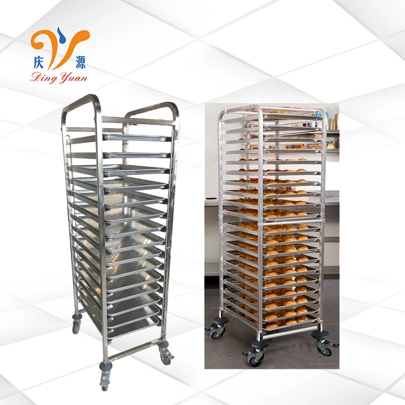 Stainless Steel Bakery Trolleys for Bakeries