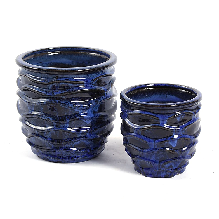 Высококачественные горшки, глазурованный большой цветочный горшок, керамическая керамика для inoor, уличные керамические горшки