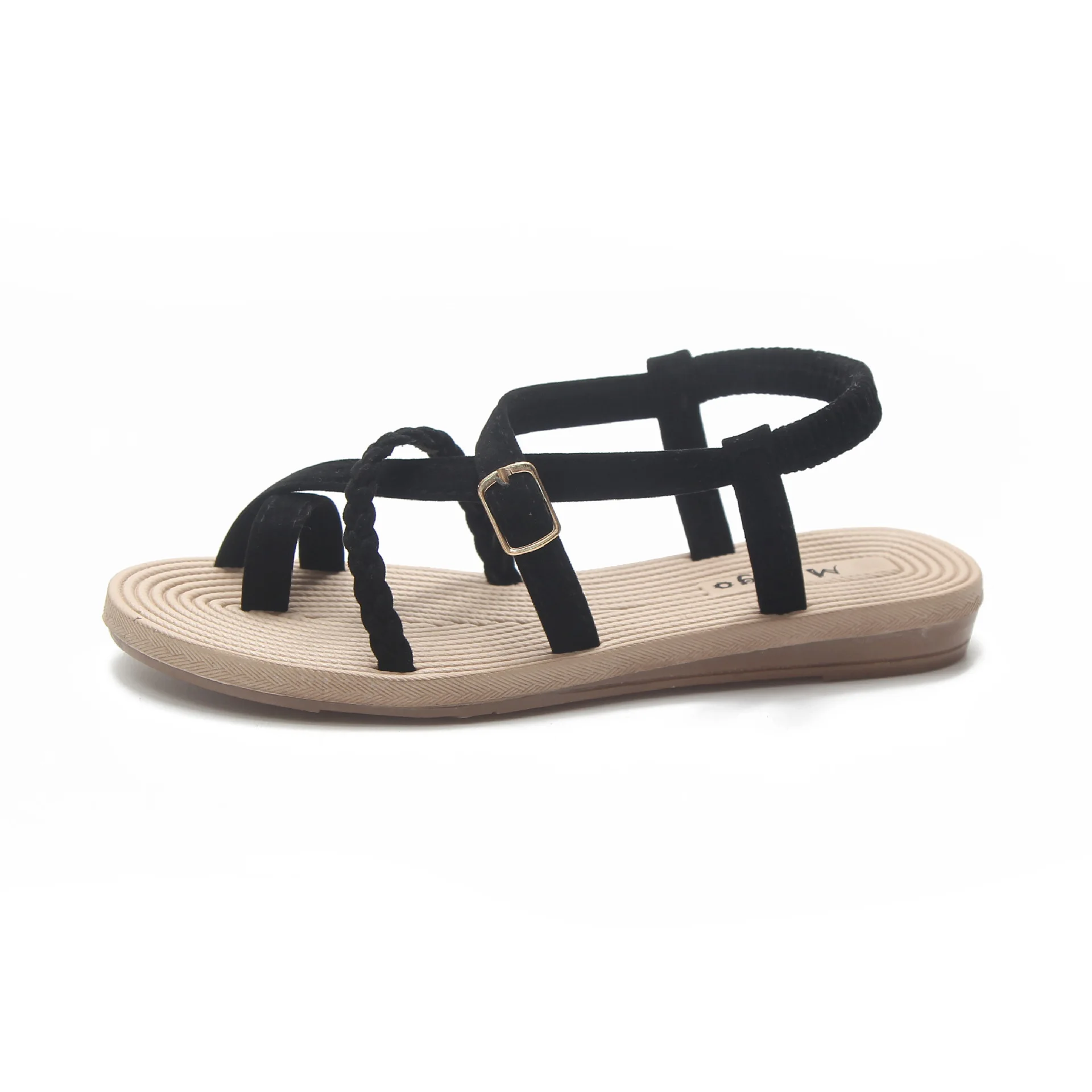 New flat flip-flops Summer beach shoes open-toed women's shoes