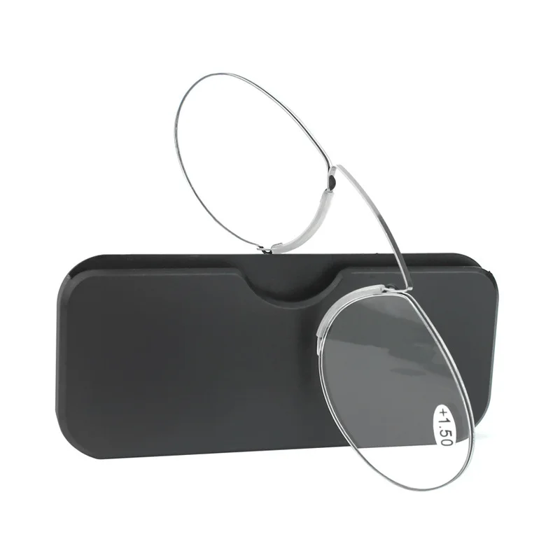 Ultra-Light Clip-On Reading Glasses with Mini Case