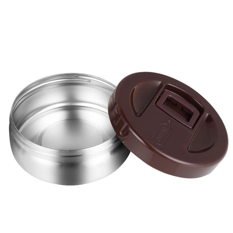 2.3L 4 Layer Metal Thermal  Insulated Stainless Steel Lunch Box Vacuum Seal Lunch Box for Kids