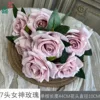 7-Headed Goddess Rose WY Bean Paste Pink