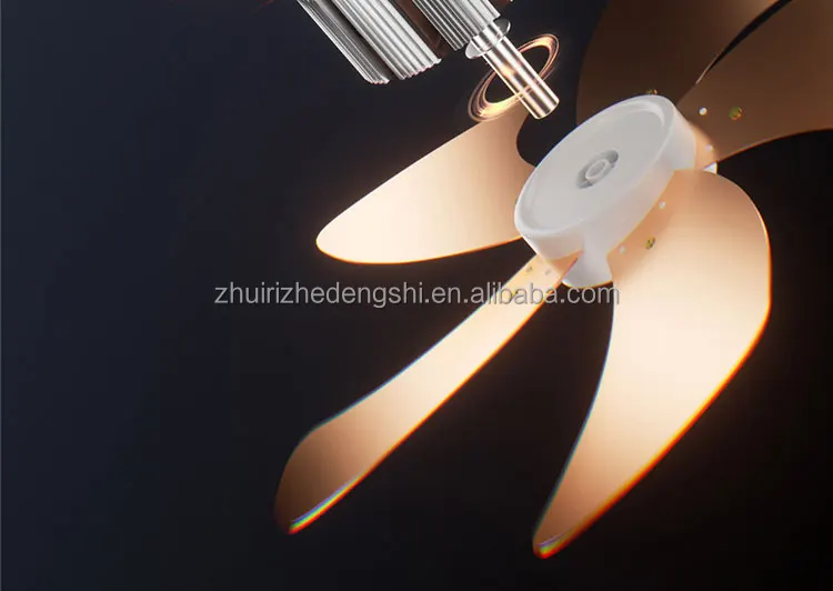 Hot Sale LED Lamp Fan E27 Three Color and 3600/6000K Screw Lamp Constant Ceiling Fan for Bedroom Living Room