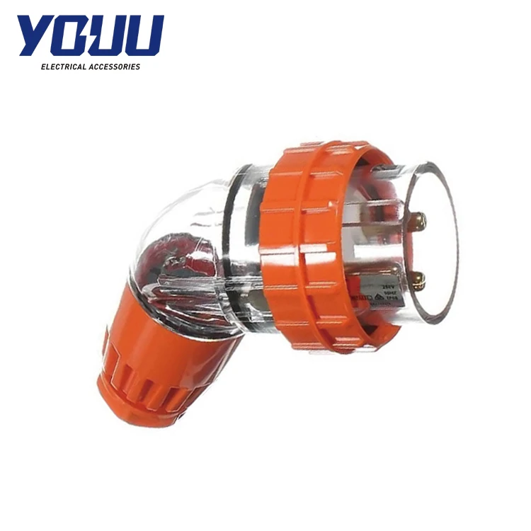 YOUU 10A Single Phase Electrical Plug 3 Flat Pin Current Adapter