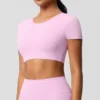 short sleeve-pink