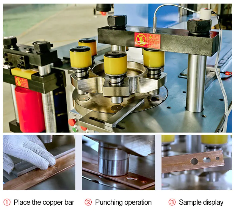3 in 1 CNC Copper Busbar Machine 3 in 1 CNC Copper Busbar Machine
