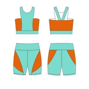 FIELD BALANCE Custom Gym Fitness Sets Women Sports Bra Shorts Wear Yoga Clothes Clothing Set Sportswear