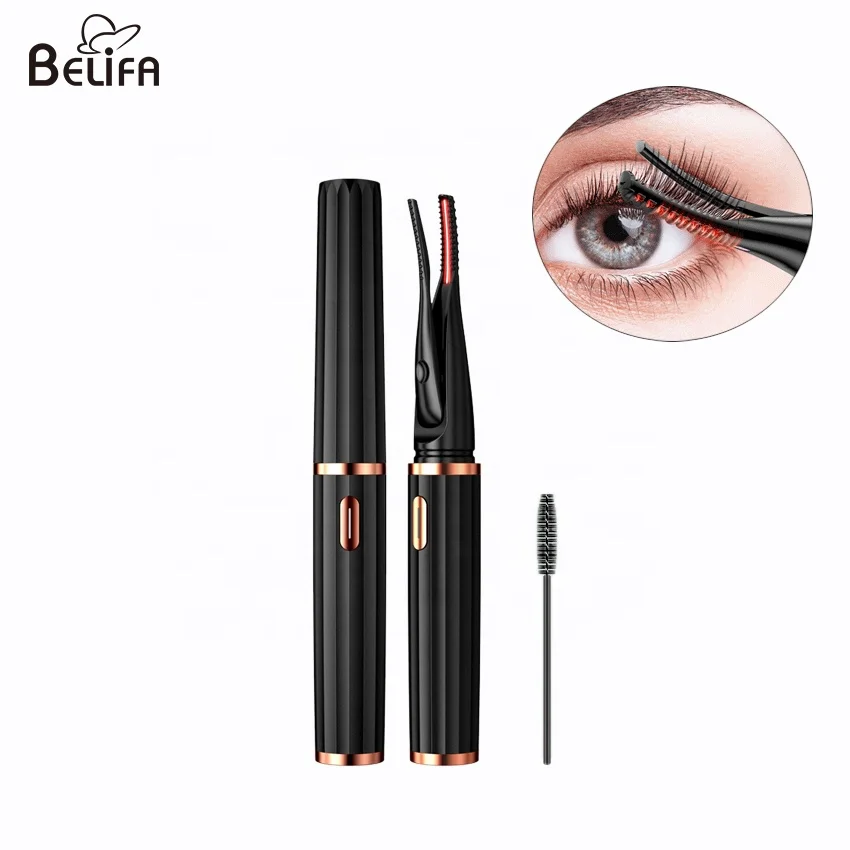 Мини usb Перезаряжаемый бигуди для ресниц с 3 температурными режимами, портативный бигуди для ресниц с электрическим подогревом