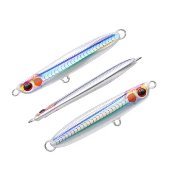32g Lead Alloy Long Cast Jigging Lure for Saltwater Bass & Mackerel 3D Printed No Hooks – Metal Jig – view 3
